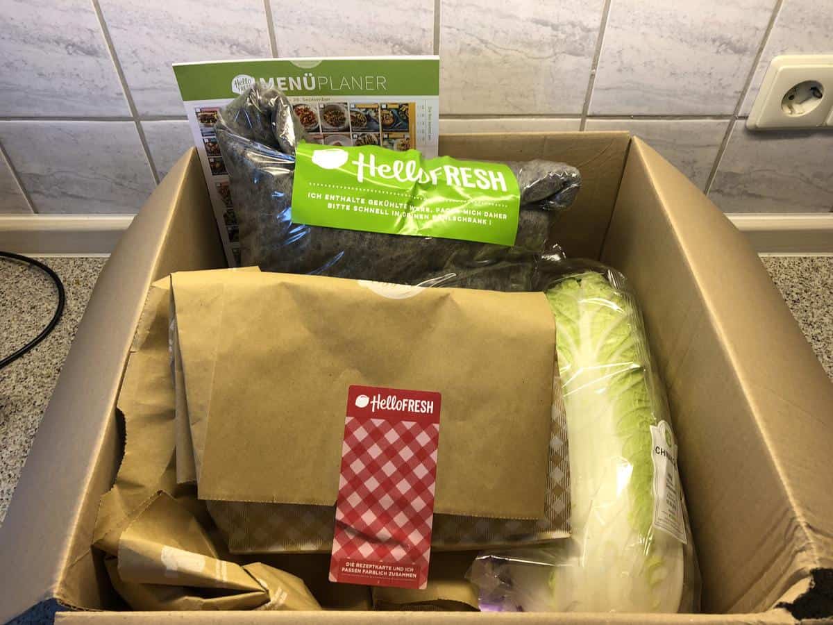 Hello FRESH Lieferung