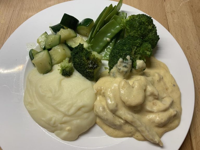 Hähnchengeschnetzeltes mit Gemüse › Essen-ist-mehr.de