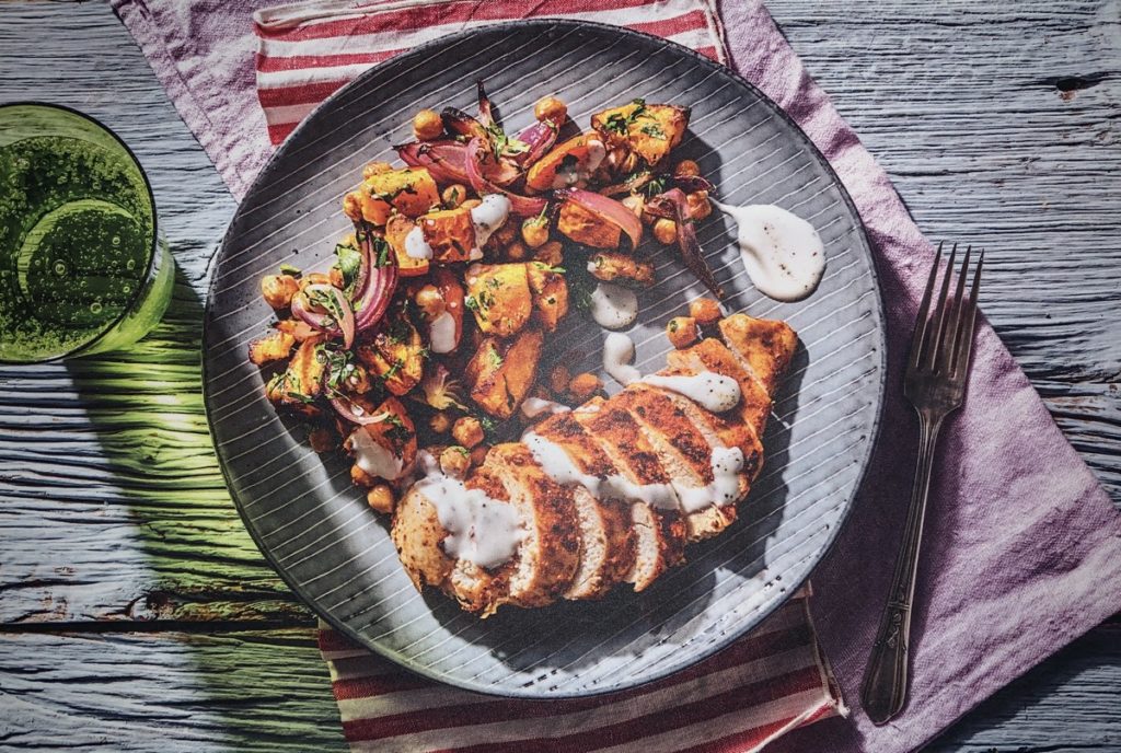 Würziges Ofen-Harissa-Hähnchen aus der Hello FRESH-Box › Essen-ist-mehr.de