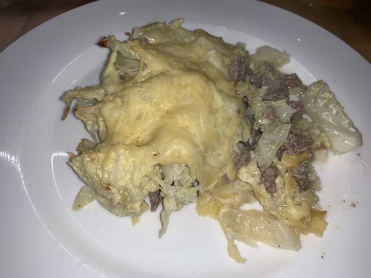 Lowcarb Wirsing Hackfleisch-Auflauf