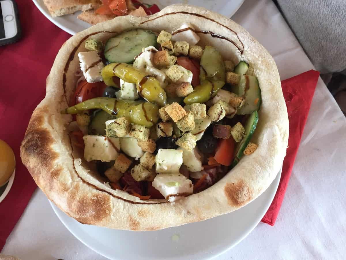 Salatteller Pizzeria Leonberg