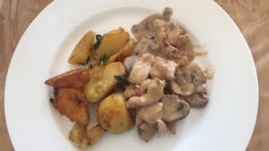 Hähnchengeschnetzeltes mit Kampot-Pfeffer