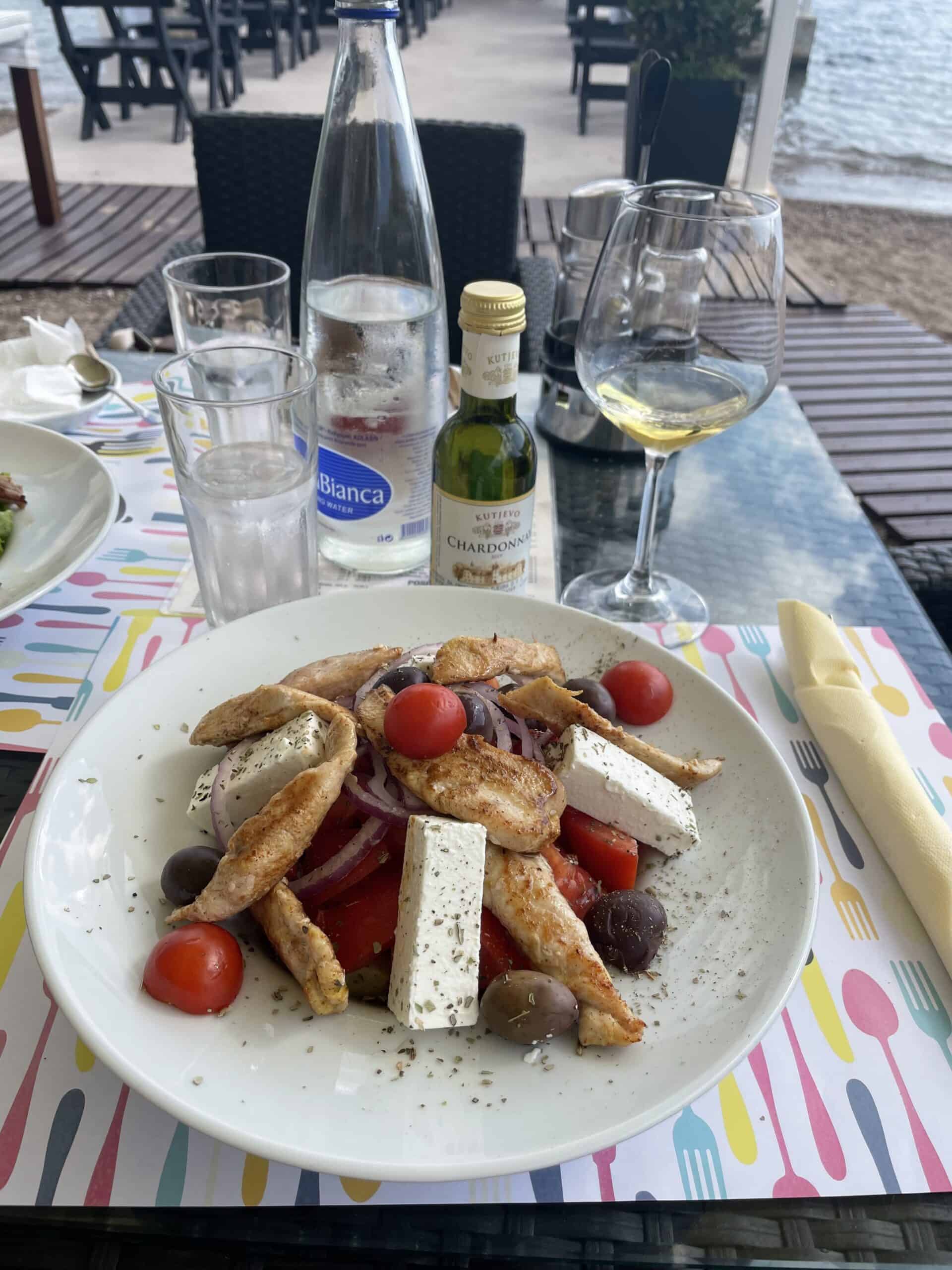 Salat in Montenegro, Budva