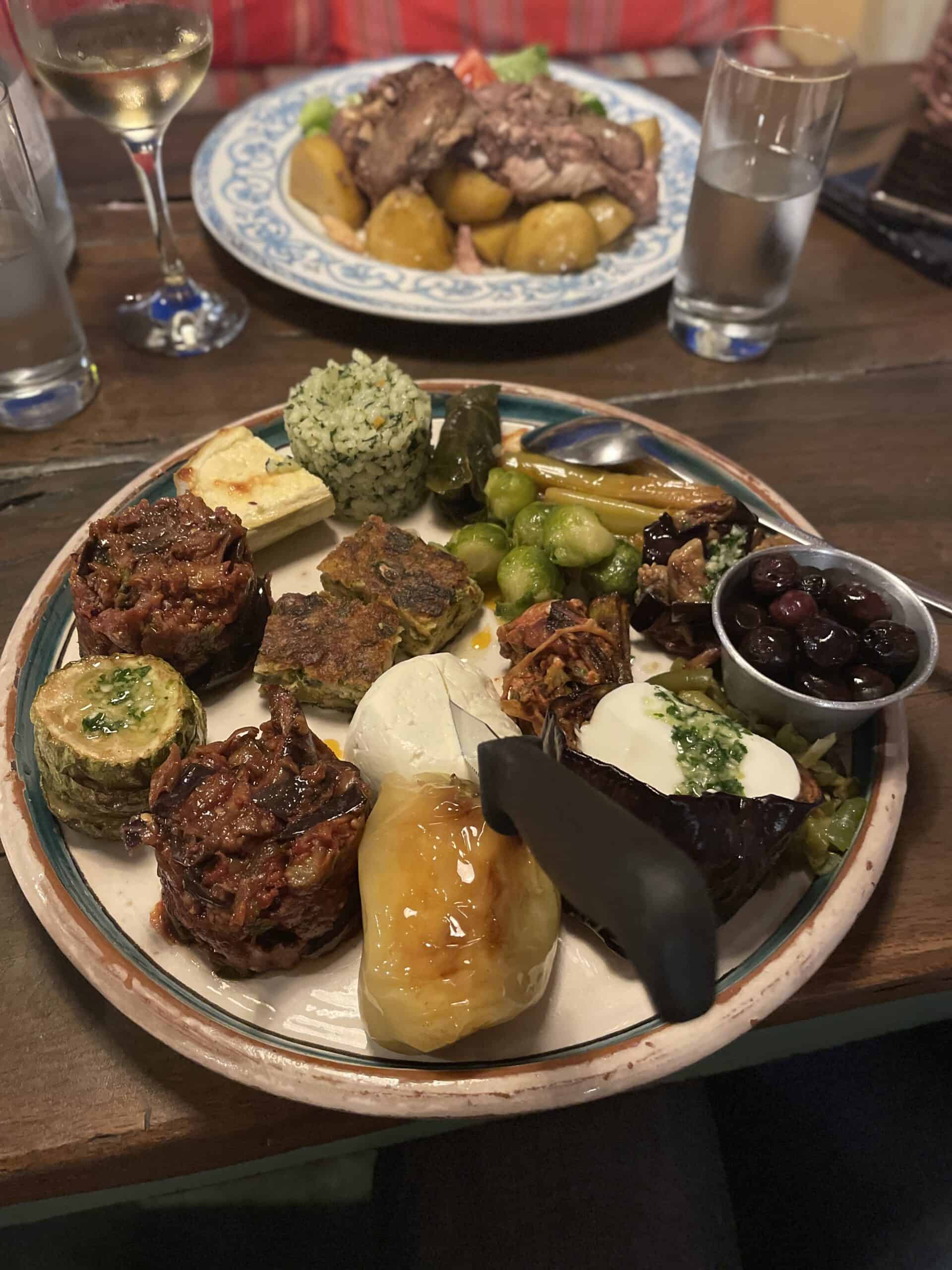 Essen in Stari Bar, Montenegro