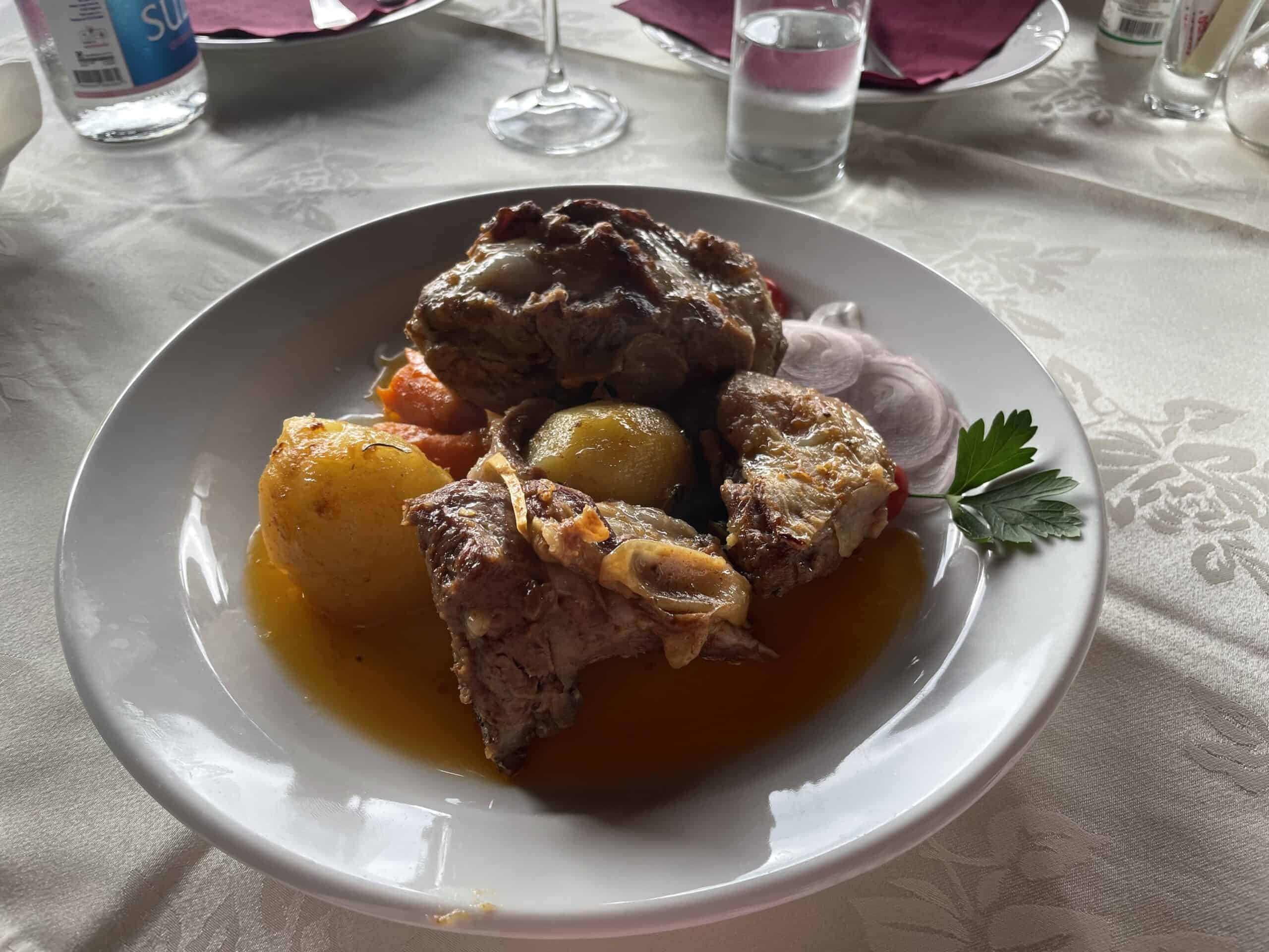 Essen in Kotor, Montenegro